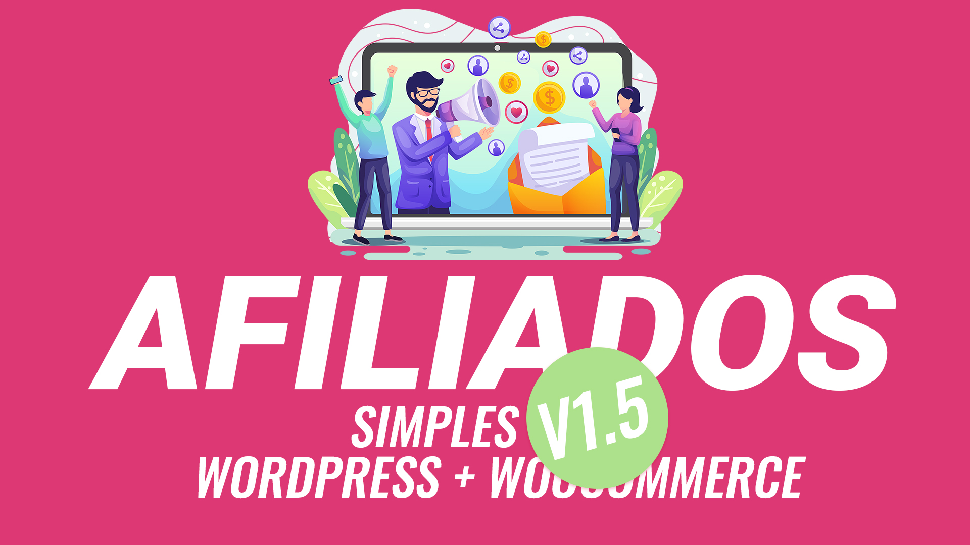 Atualização 1.5.0 Plugin Afiliados Simples para WordPress + WooCommerce