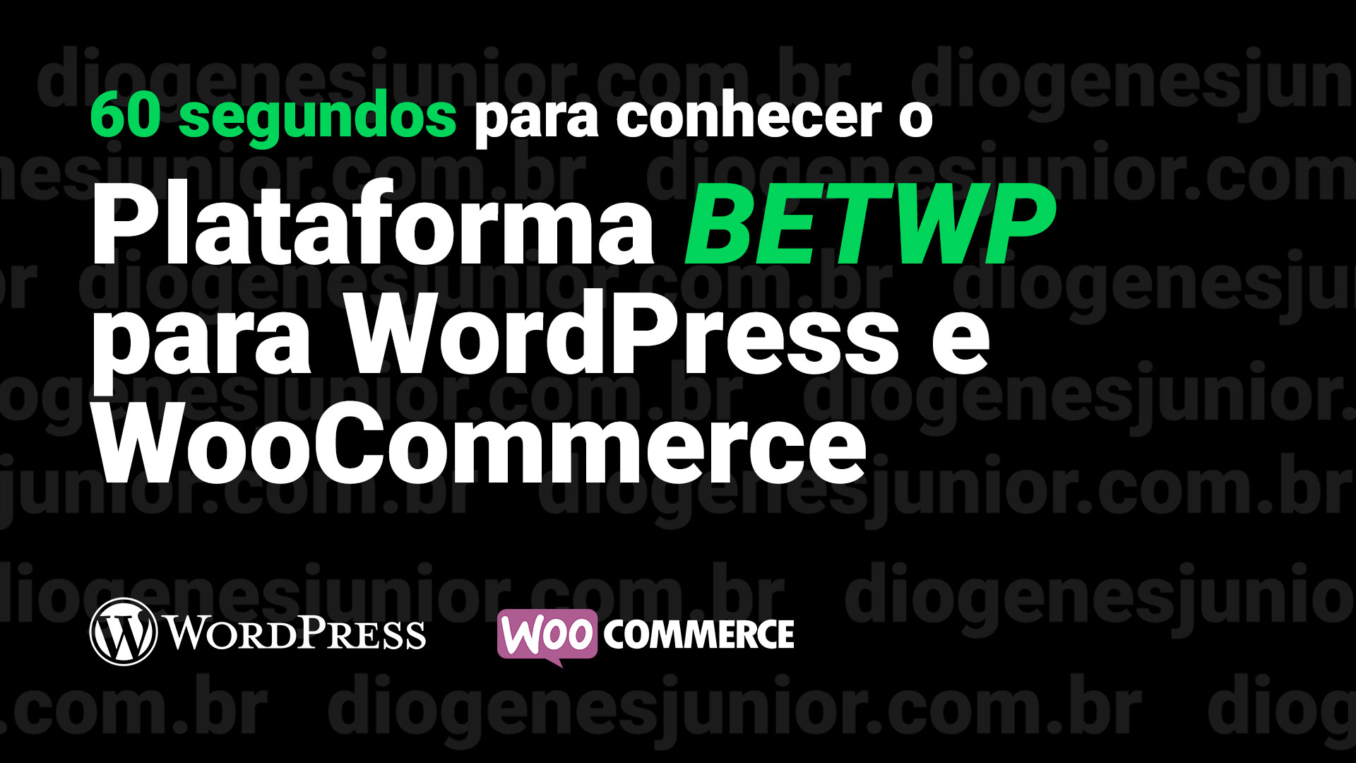 60 Segundos para conhecer a Plataforma BETWP: Plataforma BET Cassino para WordPress e WooCommerce