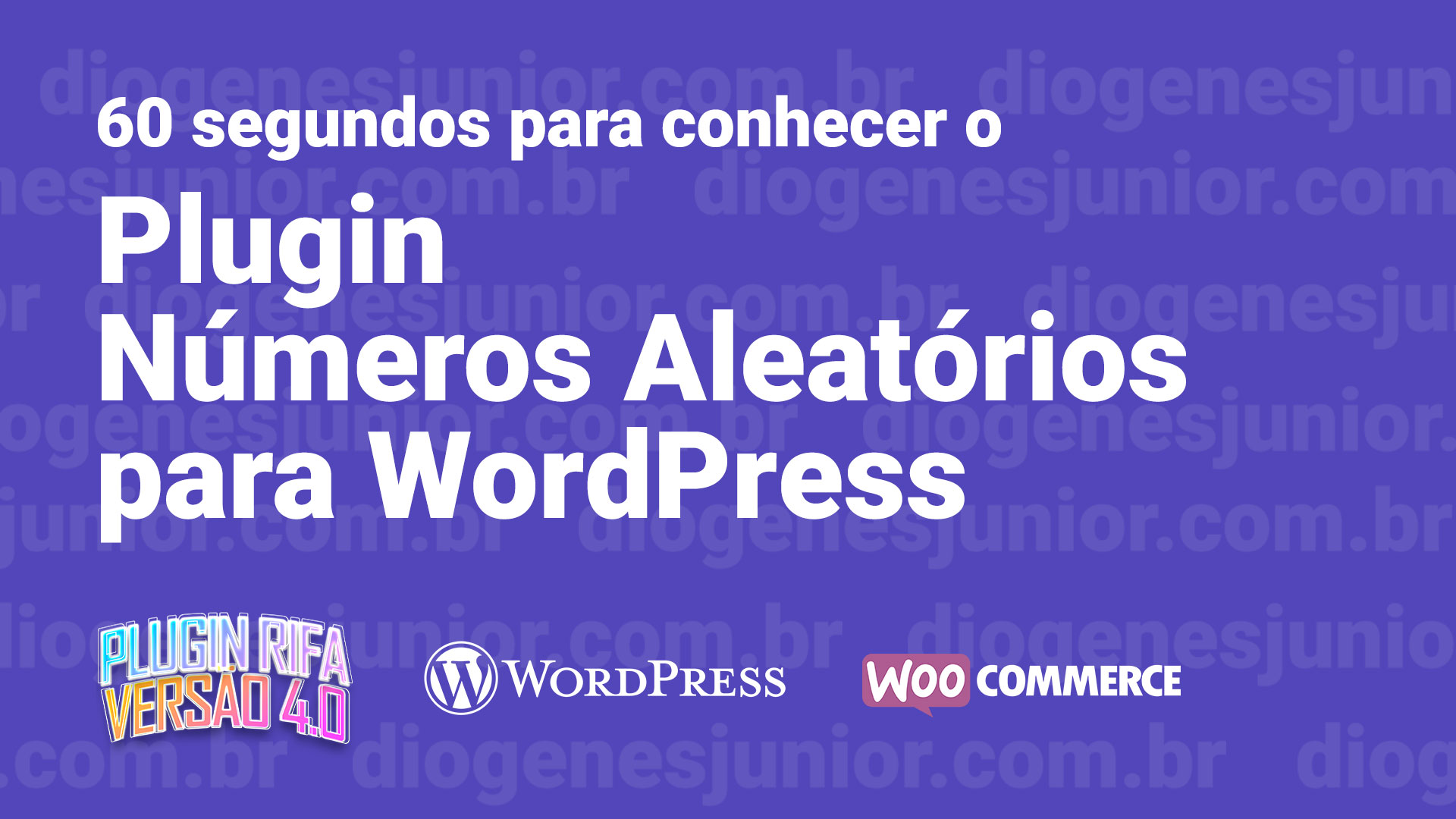 60 Segundos para conhecer o Plugin Números Aleatórios para WordPress + WooCommerce