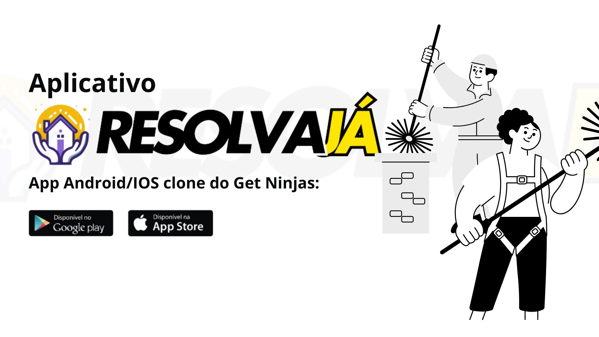 Resolva Já: Aplicativo Clone Get Ninjas – Administração do Site Web [MANUAL DE USO]