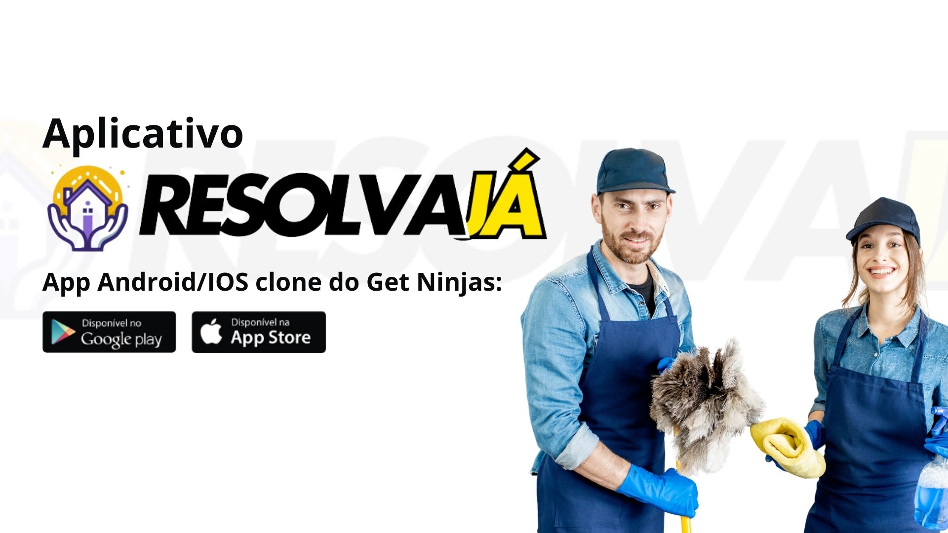 Resolva Já: Aplicativo Clone Get Ninjas – Cadastro e Administração de Cursos [MANUAL DE USO]